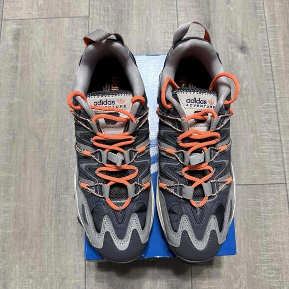Adidas Hyperturf Hike Trail Outdoor Shoes Grey Five FZ6058 Mens 9 main image 7